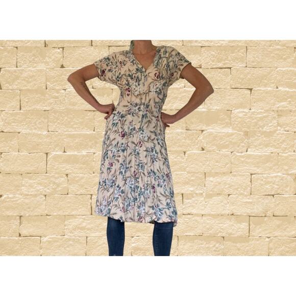 Spring Floral, Vintage Sun Dress - Picture 1 of 4